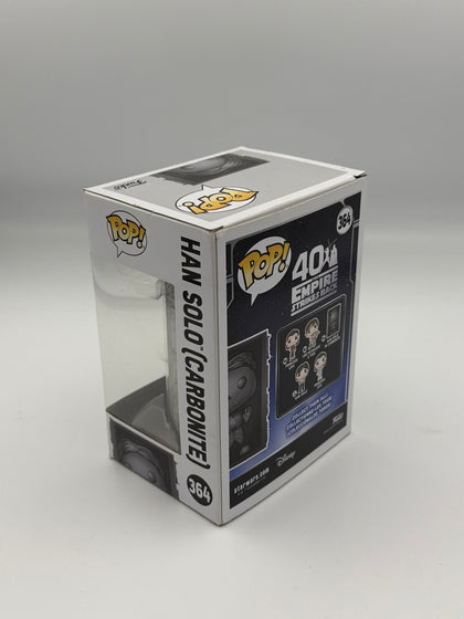*funko pop star wars 364 han solo carbonite