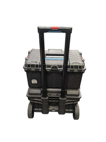 Erbauer CONNECX Stackable Wheeled Tool Box Set 2pcs