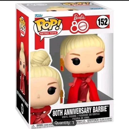 ** Collection Only ** Funko Pop! Vinyl: Barbie - 80th Anniversary Barbie #152