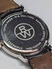 RAYMOND WEIL WATCH BOXED BLACK LEATHER LEATER STRAP
