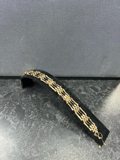 9ct Gold Bracelet, 9.01g