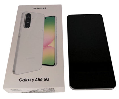 Samsung Galaxy A56 256GB, White, Unlocked