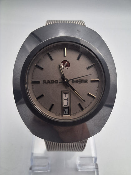 Rado diastar 636.0308.3 day date vintage automatic men's watch BOXED