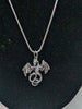 925 Sterling Silver Chain With Dragon Pendant - 26' Long - 9.6 Grams **BRAND NEW**