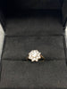 9ct Yellow Gold Ring With CZ Cluster