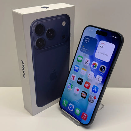 Apple iPhone 17 Pro Unlocked Model A3523 256GB in Deep Blue Boxed