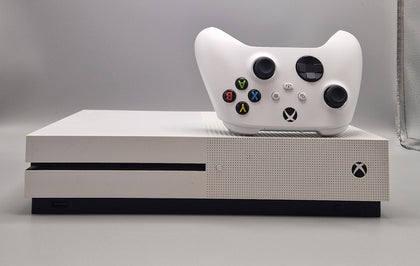 Xbox One S 1TB Console , White With Controller