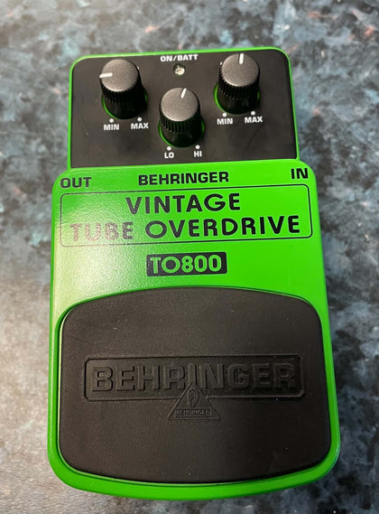 Behringer Vintage Tube Overdrive Guitar Pedal