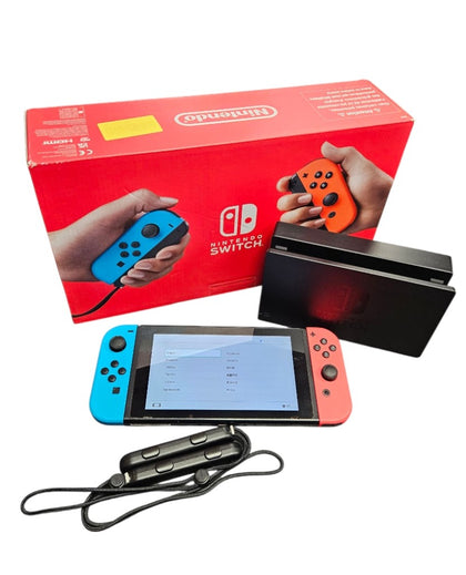 Nintendo Switch Neon Console - Boxed