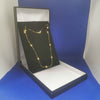14K Gold Ball Necklace (585 Hallmarked & Tested) Weight:3.9 Grams, 16" Approx Length-- Box Included
