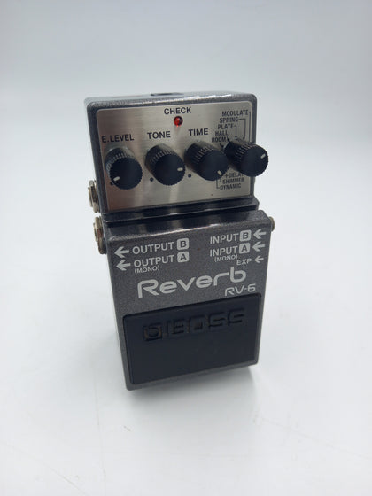 Boss RV-6 Reverb Electric Guitar Effects Pedal - NO POWER SUPPLY