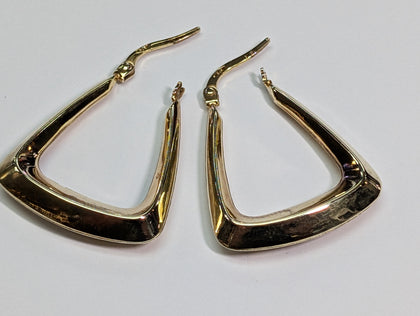 9ct Gold Handbag Earrings