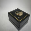 9K Solid Gold Signet Ring 4.20Grams, 375 Hallmarked & Tested, Size: S, Box Included