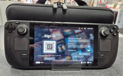 Valve Steam Deck - 512GB - Black - With Case And Charger