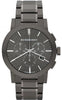 Burberry Men's Watch Chronograph The City Gunmetal Grey