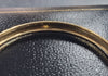 9CT  Yellow Gold Adjustable Baby Christening Bangle - 1.87g