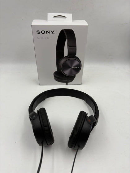 Sony MDR-ZX310 Black wired Headphones