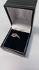 9ct Yellow Gold Ring With DIA Stones & Purple Stone - 1.99 Grams - Size R