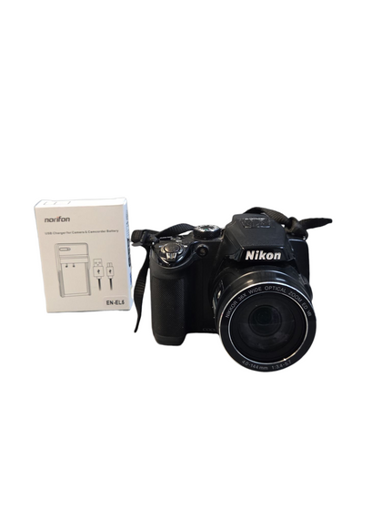 Nikon Coolpix P500 Digital Camera Black | 12.1 M/P