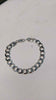 925 Sterling Silver Curb Chain Bracelet - 21.09 Grams - 8" Long