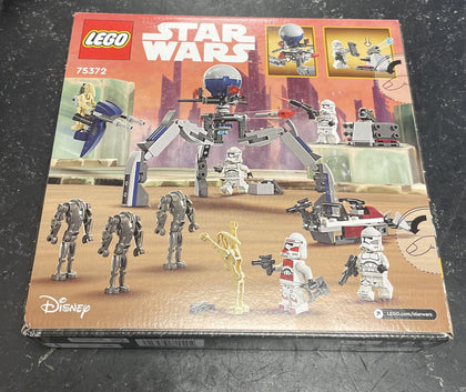 LEGO 75372 Star Wars Clone Trooper & Battle Droid Pack
