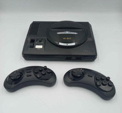 Sega Mega Drive Flashback (AtGames) 16-Bit Console - Includes 2x Un Official Controllers (Unboxed)