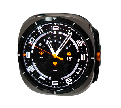 SAMSUNG Galaxy Watch Ultra LTE with Bixby - Titanium Silver & Dark Grey, 47 mm