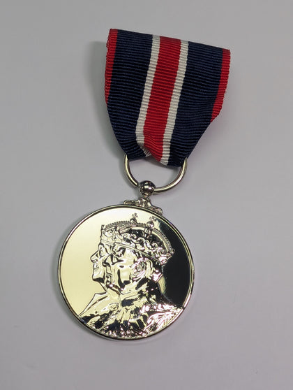 KING CHARLES CORONATION MEDAL BOXED