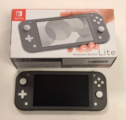 switch lite boxed grey console