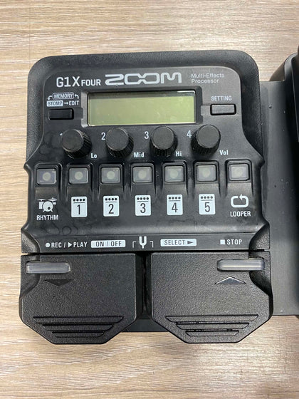 Zoom G1X Four Guitar Multi-Effects Pedal
