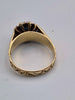 18ct Yellow Gold Ladies CZ Stone Cluster Ring - Size R - 6.60 Grams