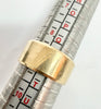 9ct yellow gold wedding band size R 1/2