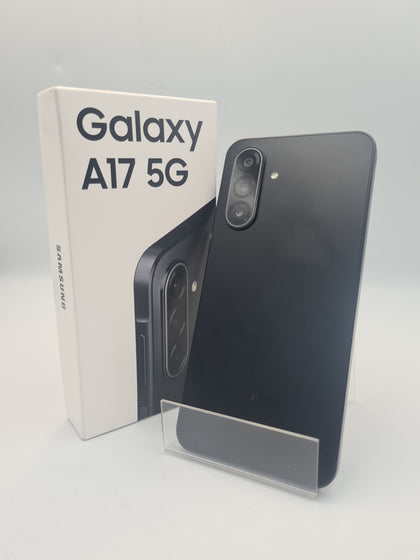 Samsung Galaxy A17 5G 128GB black smartphone unlocked boxed