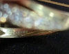 9ct Yellow Gold and Clear Stone 3 Ring Set - Size J - 6.31g total - Hallmarked