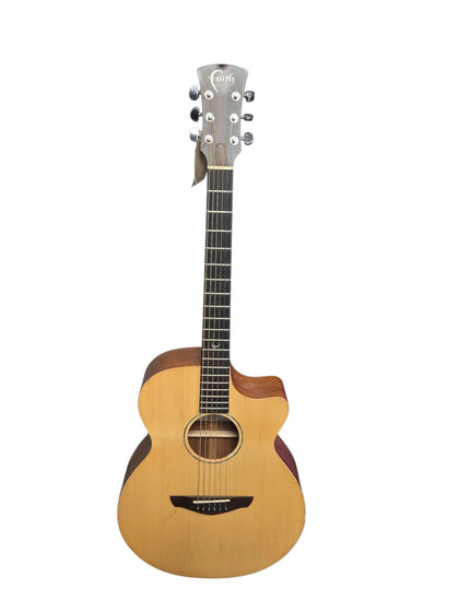 Faith FKV Naked Venus Cut/Electro Guitar in Natural
