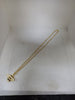 Gold Plated (375) Silver (925) Chain and Pendant - 9.52g Weight, 18" Length