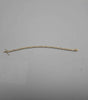 18ct Yellow Gold Tennis Bracelet With Stones - 7.5" Long - 11.82 Grams