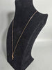 Gold Necklace with cross 375 9ct 2.5G 20'' in Length