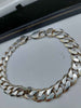 925 STERLING SILVER Curbed bracelete - 31grams