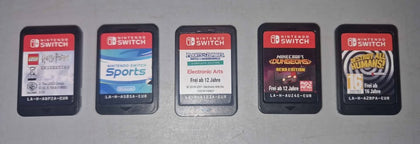 5x Unboxed Switch Game Bundle. Minecraft Dungeons, Plants v Zombies, Lego Harry Potter, Switch Sport, Destroy All Humans