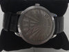 Emporio Armani AR1612 Classic Silver Dial Black Leather Strap Men's Watch