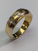 18CT Gold Scattered Diamond Ring