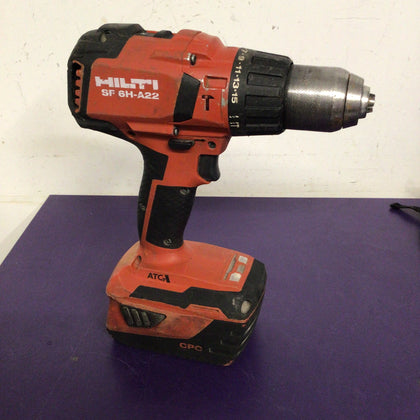 Hilti SF 6H-A22 Lithium-Ion Cordless Hammer Drill Driverwith 5.0Ah Battery