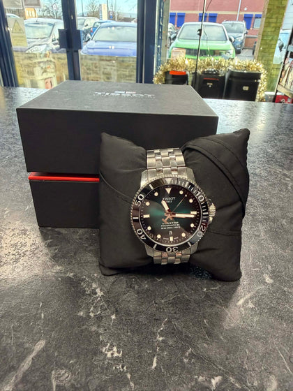 Tissot Seastar 1000 Powermatic 80 T120.407.11.091.01 Green Dial Automatic Watch