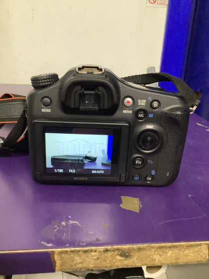 Sony a68 camera with lens