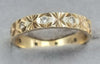 9ct Gold Ring with Stones