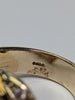 9CT Swirl Style Ring - Size V