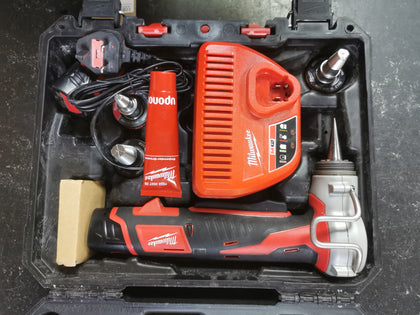 Milwaukee M12 SUB COMPACT EXPANSION TOOL WITH CASE AND EXTRAS.