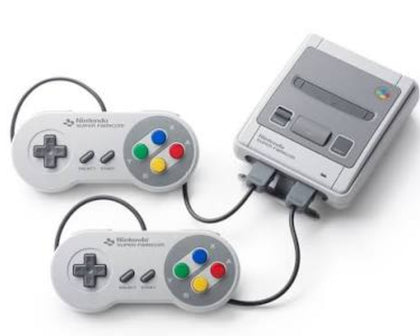 Nintendo snes classic mini with wireless controller