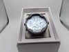 Softech Men's Gunmetal Grey Large Blue face Watch